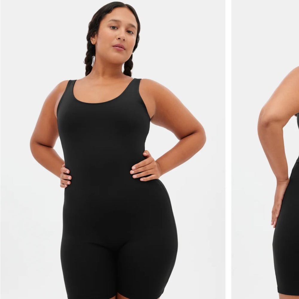 Girlfriend Collective Black Unitard